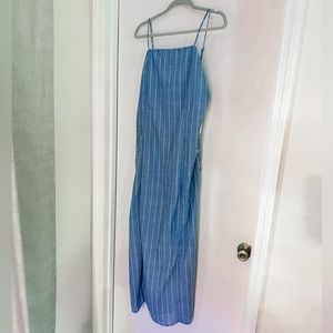NWT Salt+Soul Stripe Maxi Dress, size L